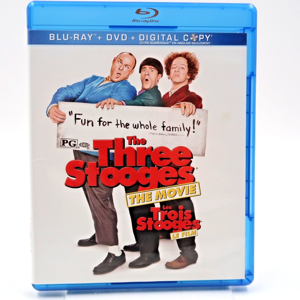 The Three Stooges: The Movie (Blu-ray/DVD, 2012)